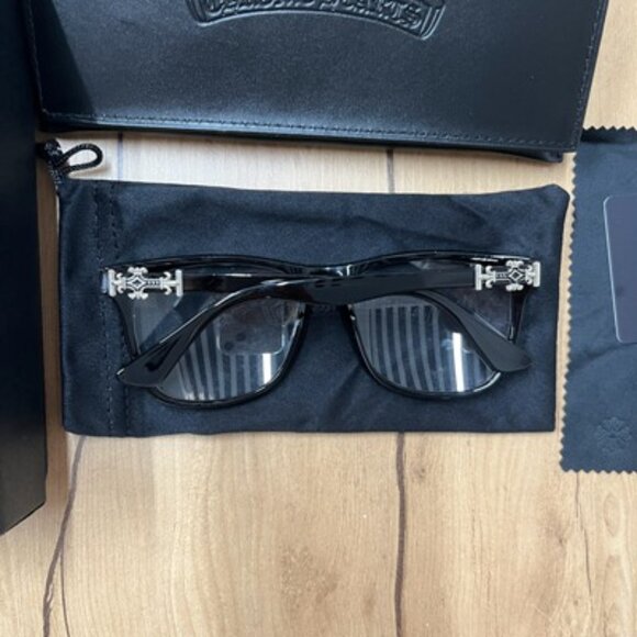 Chrome Hearts black frame glasses - Picture 2 of 8